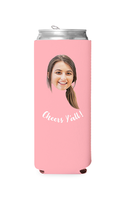 Custom Cheers Y'all Can Cooler