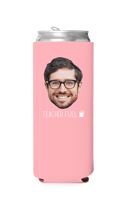 Custom Teacher Fuel Can Cooler
