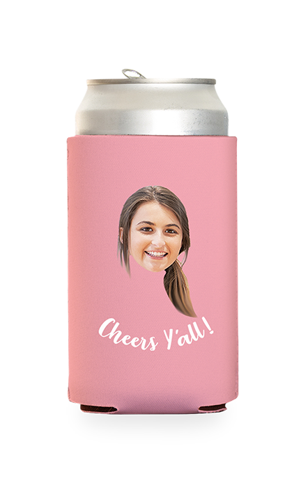 Custom Cheers Y'all Can Cooler