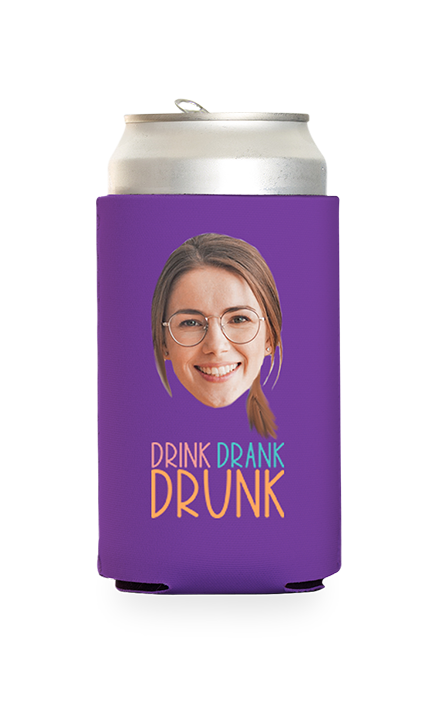 Custom Drink Drank Drunk Can Cooler