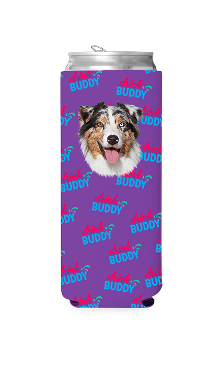 Custom Drink Buddy Logo Can Cooler