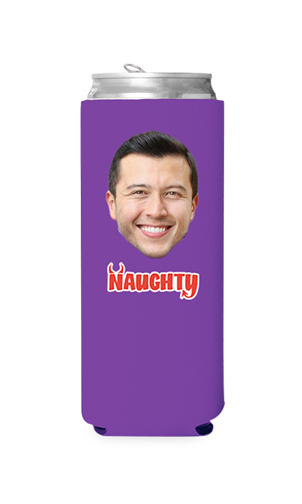 Custom Naughty Can Cooler