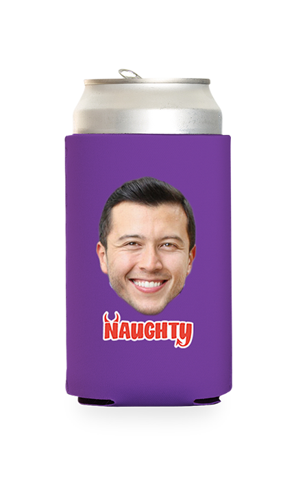 Custom Naughty Can Cooler
