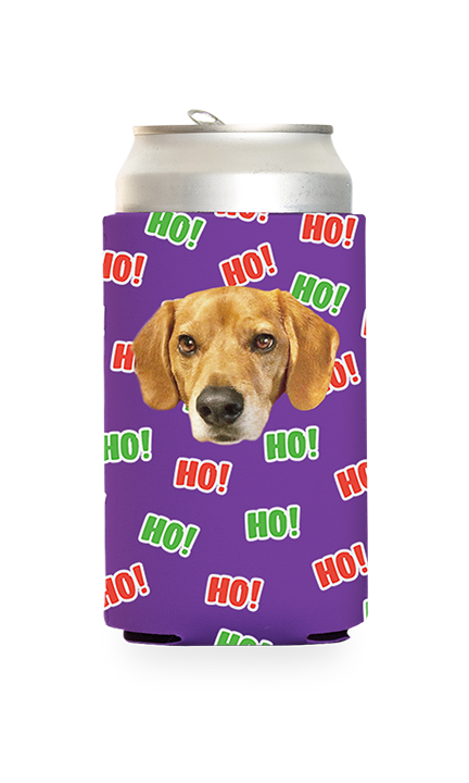 Custom HoHoHo Can Cooler