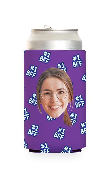 Custom #1 BFF Can Cooler