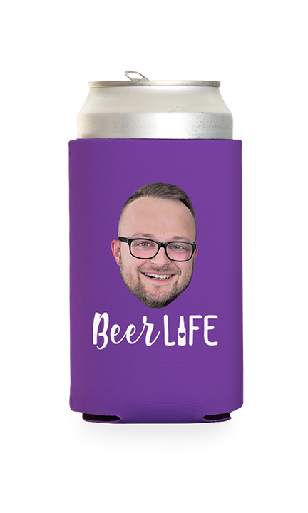 Custom Beer Life Can Cooler