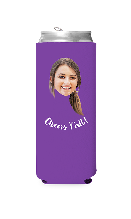 Custom Cheers Y'all Can Cooler