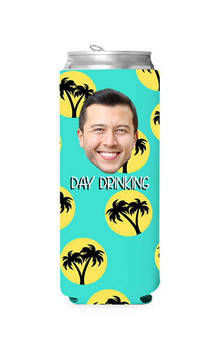 Custom Day Drinking Can Cooler