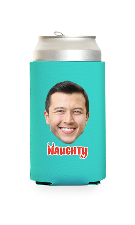 Custom Naughty Can Cooler