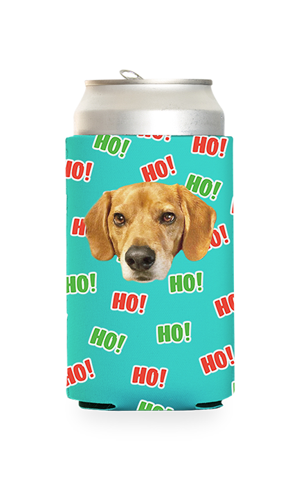 Custom HoHoHo Can Cooler