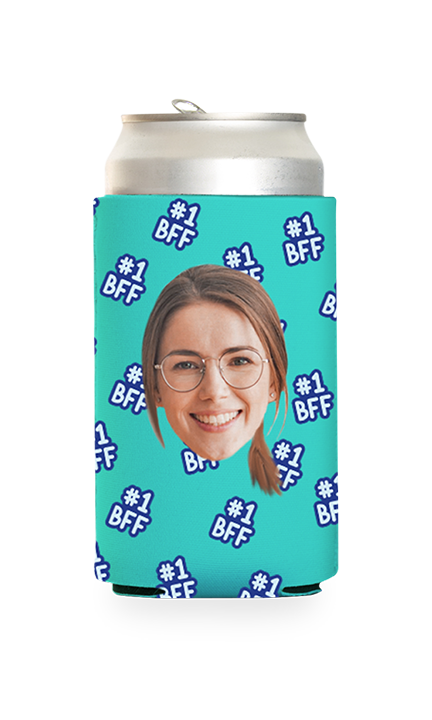 Custom #1 BFF Can Cooler