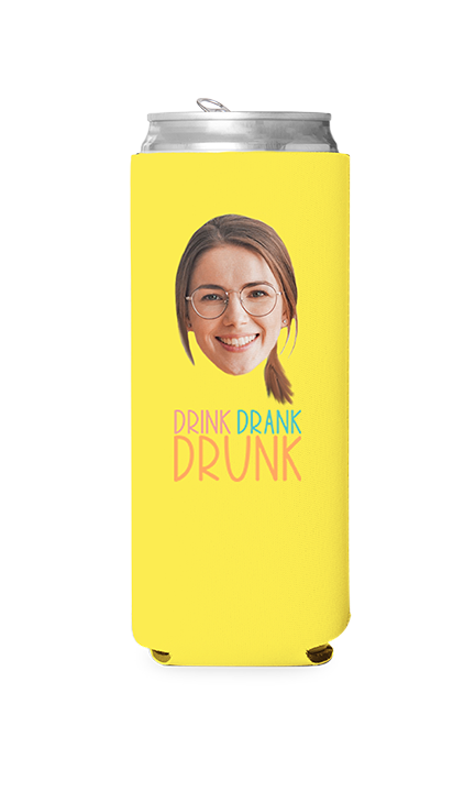 Custom Drink Drank Drunk Can Cooler