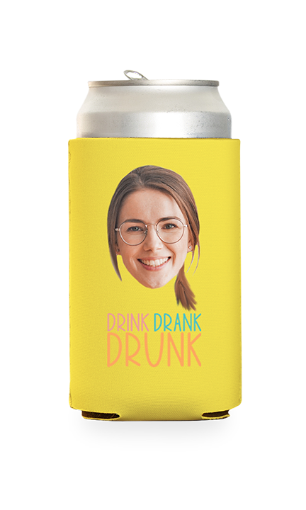 Custom Drink Drank Drunk Can Cooler