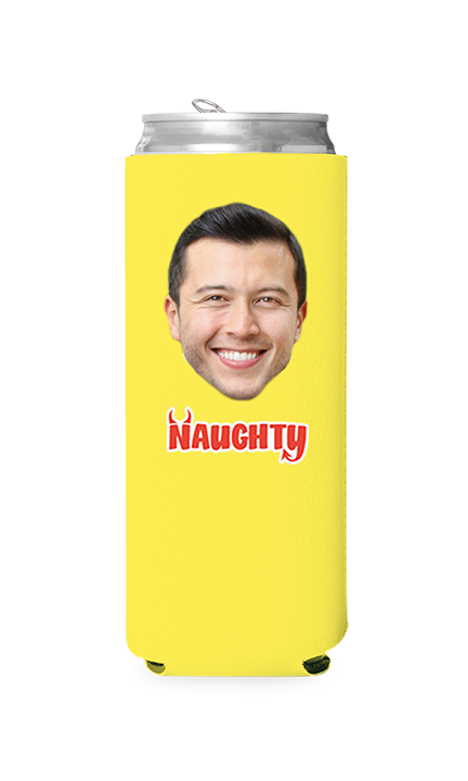 Custom Naughty Can Cooler