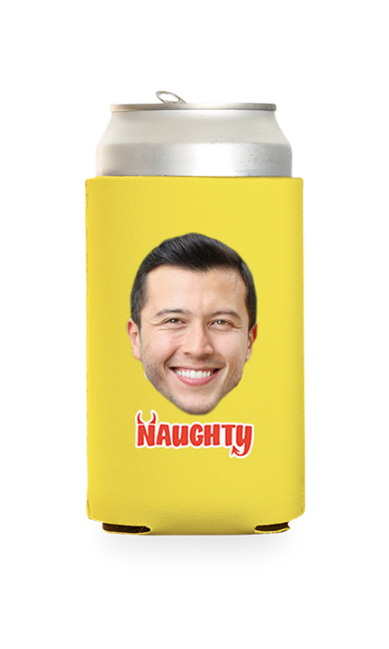 Custom Naughty Can Cooler