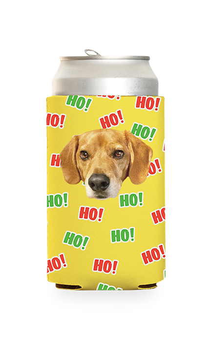 Custom HoHoHo Can Cooler