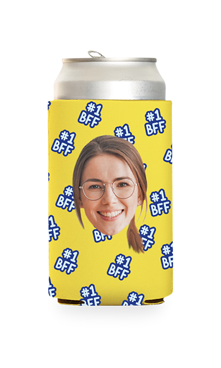 Custom #1 BFF Can Cooler