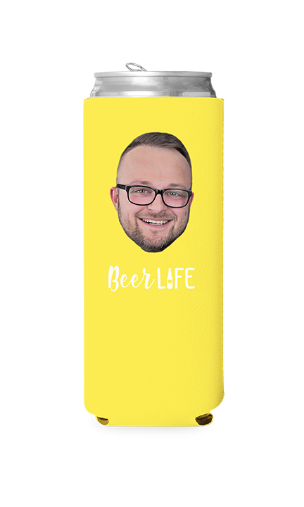 Custom Beer Life Can Cooler