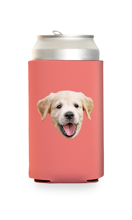 Custom Solid Color Can Cooler
