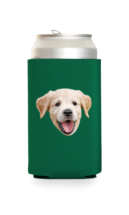 Custom Solid Color Can Cooler