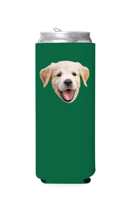 Custom Solid Color Can Cooler