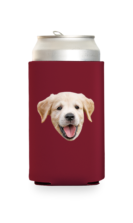 Custom Solid Color Can Cooler