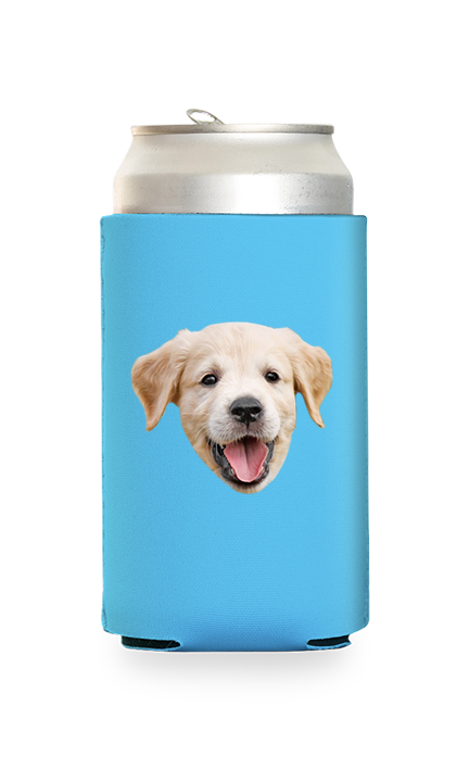Custom Solid Color Can Cooler