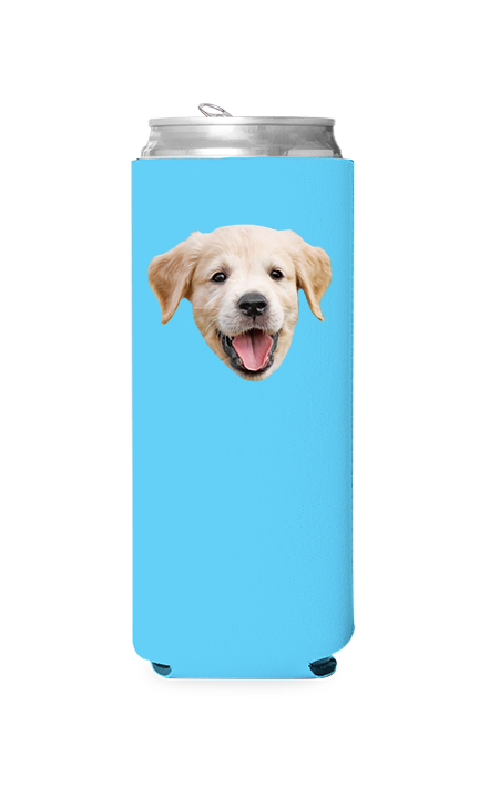 Custom Solid Color Can Cooler