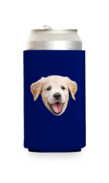 Custom Solid Color Can Cooler