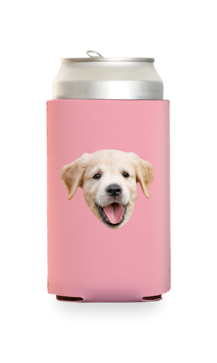 Custom Solid Color Can Cooler
