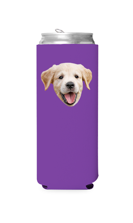 Custom Solid Color Can Cooler