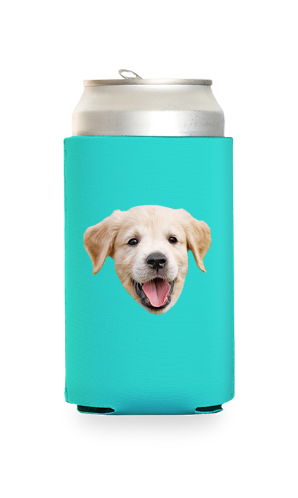 Custom Solid Color Can Cooler