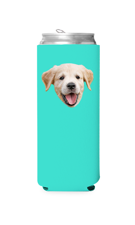 Custom Solid Color Can Cooler