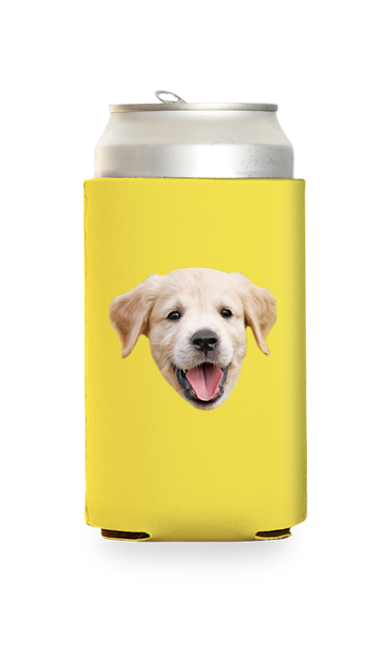 Custom Solid Color Can Cooler