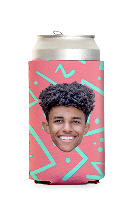 Custom Squiggles Can Cooler