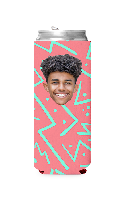 Custom Squiggles Can Cooler