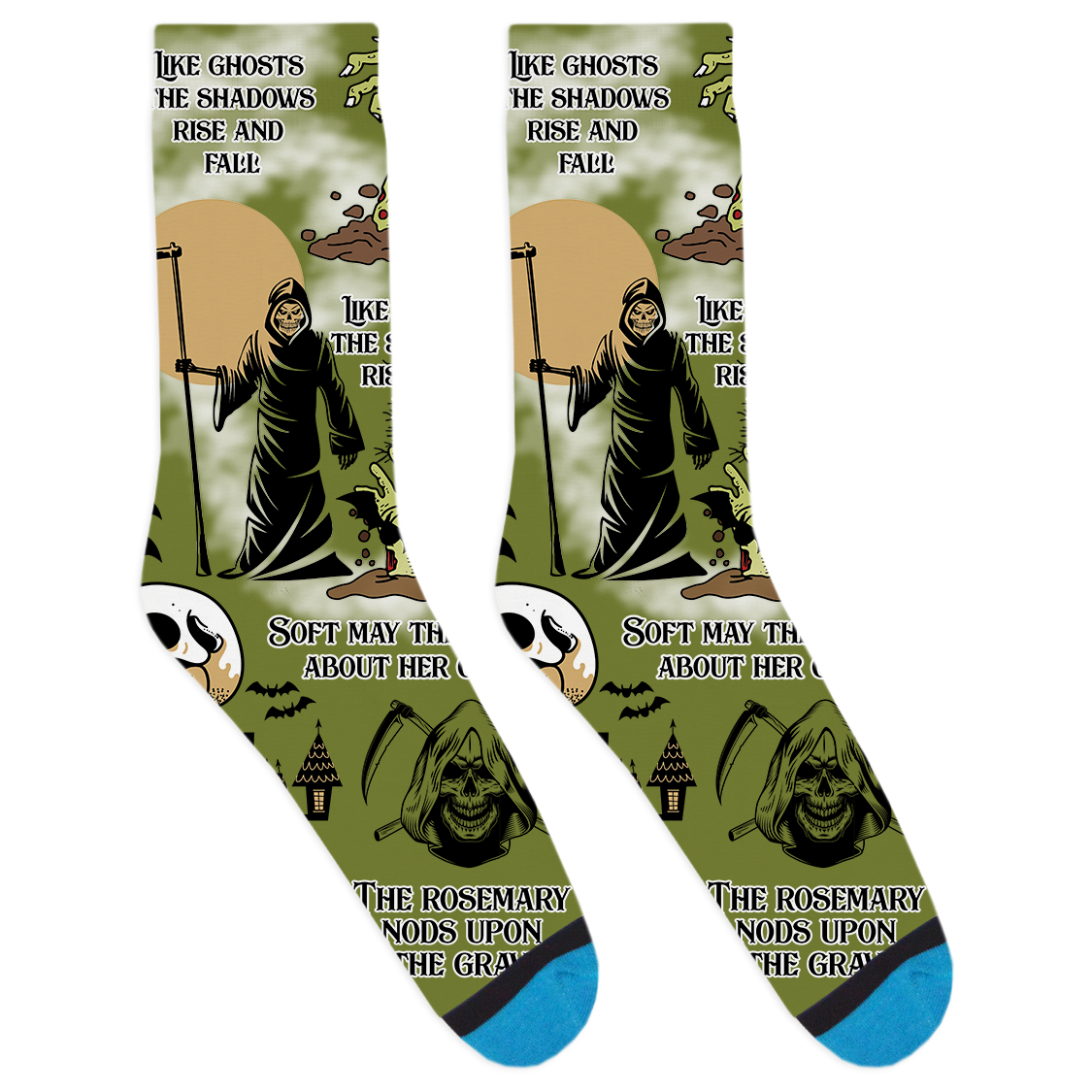 The Masque of the Red Death Socks