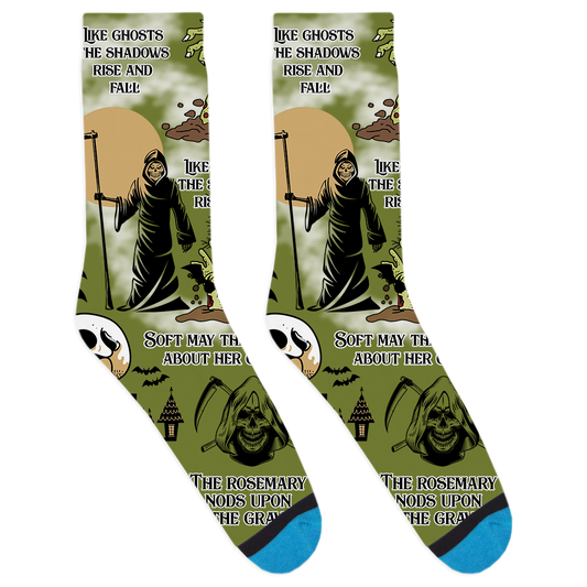 The Masque of the Red Death Socks