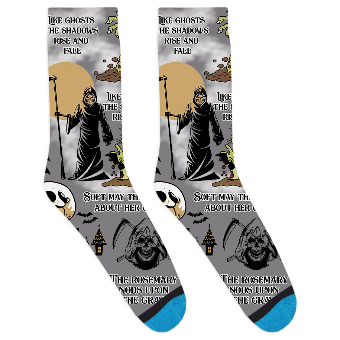 The Masque of the Red Death Socks