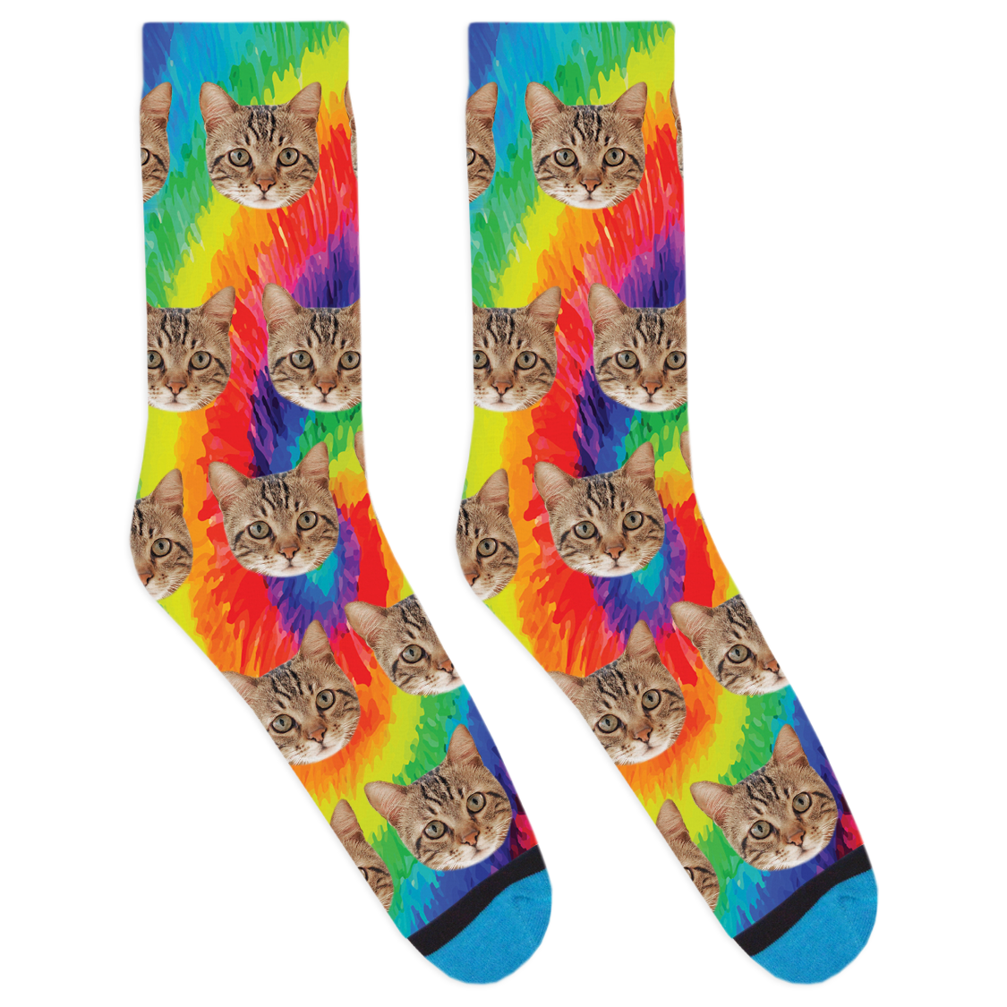 Custom Tie-Dye Socks