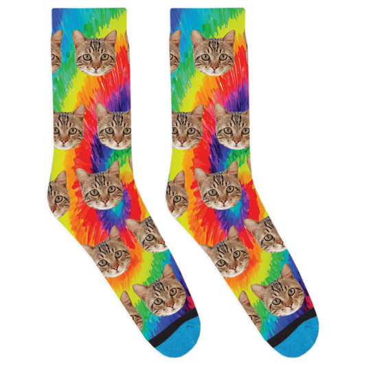 Custom Tie-Dye Socks