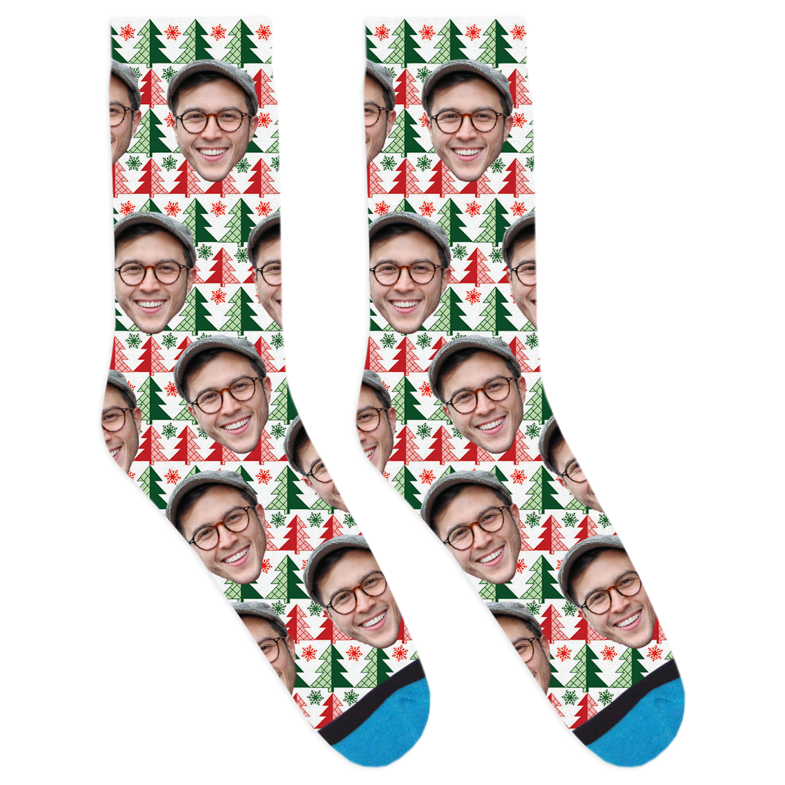 Custom Ugly Christmas Sweater Socks