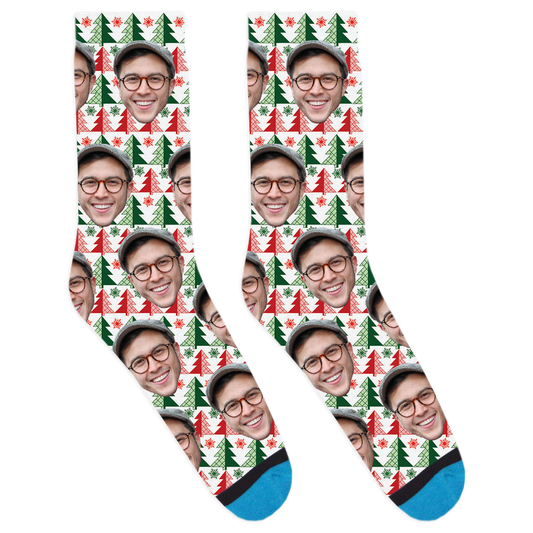 Custom Ugly Christmas Sweater Socks