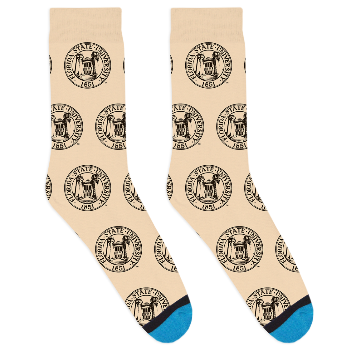 University Emblem Socks