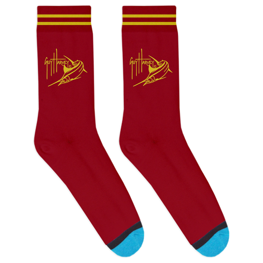 Guy Harvey Collection: Marlin Logo Maroon