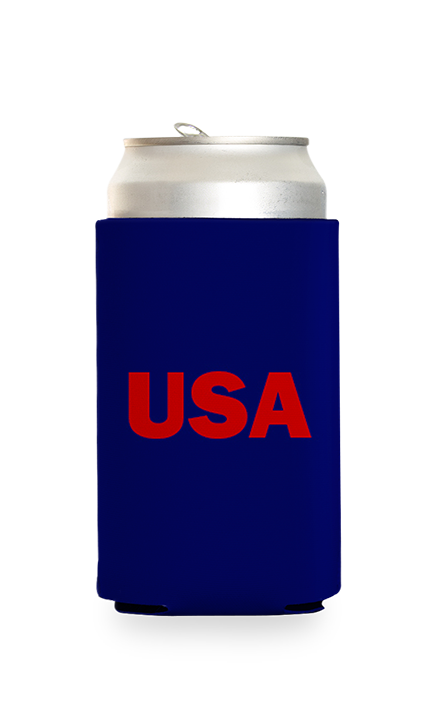 USA Predesigned Can Cooler