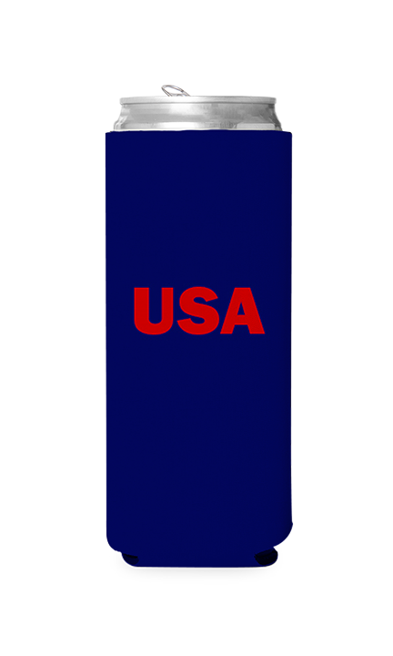 USA Predesigned Can Cooler