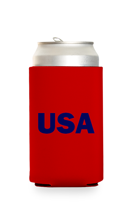 USA Predesigned Can Cooler
