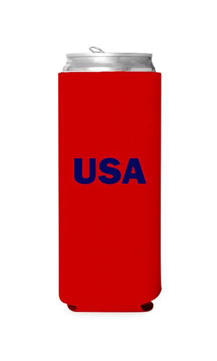 USA Predesigned Can Cooler