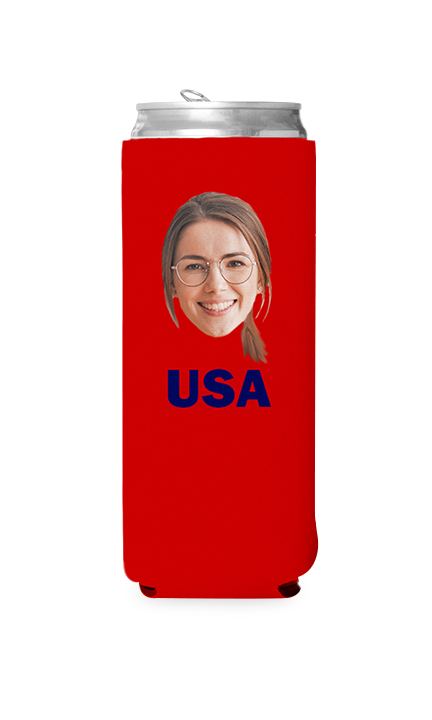 Custom USA Can Cooler